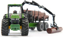 Siku | John Deere 8430 with Forestry Trailer