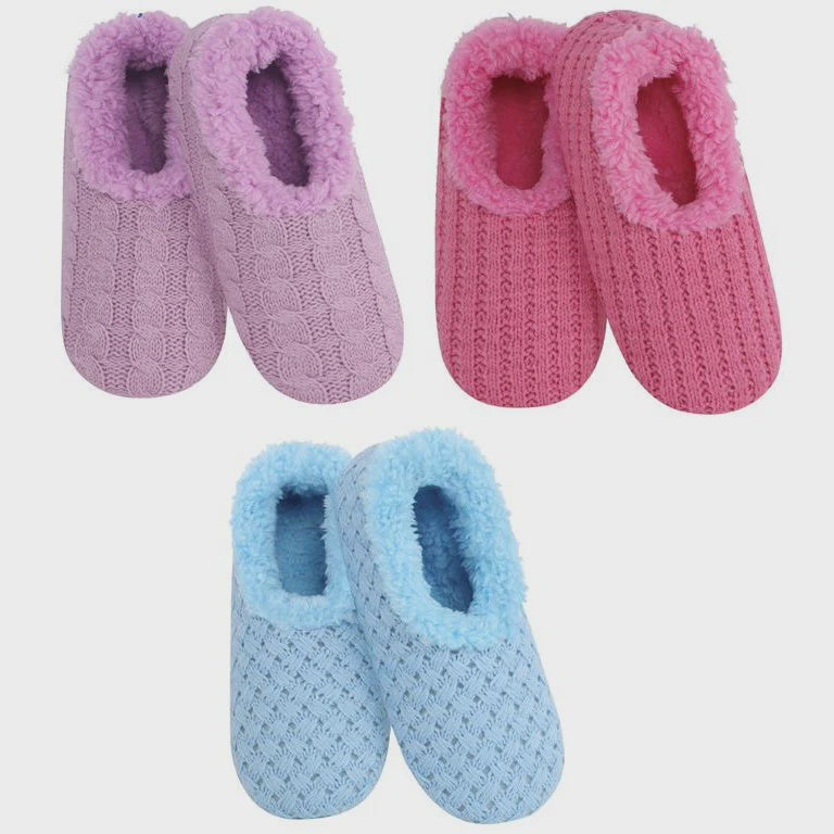 Slumbies | Tweens -Ladies Stitches Slippers - Asst