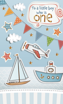 Urban  Card | To A little Boy Who is One