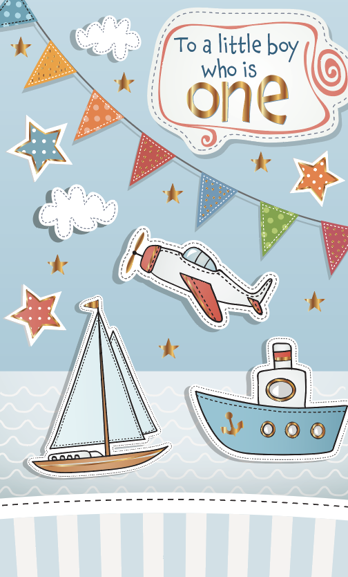 Urban  Card | To A little Boy Who is One