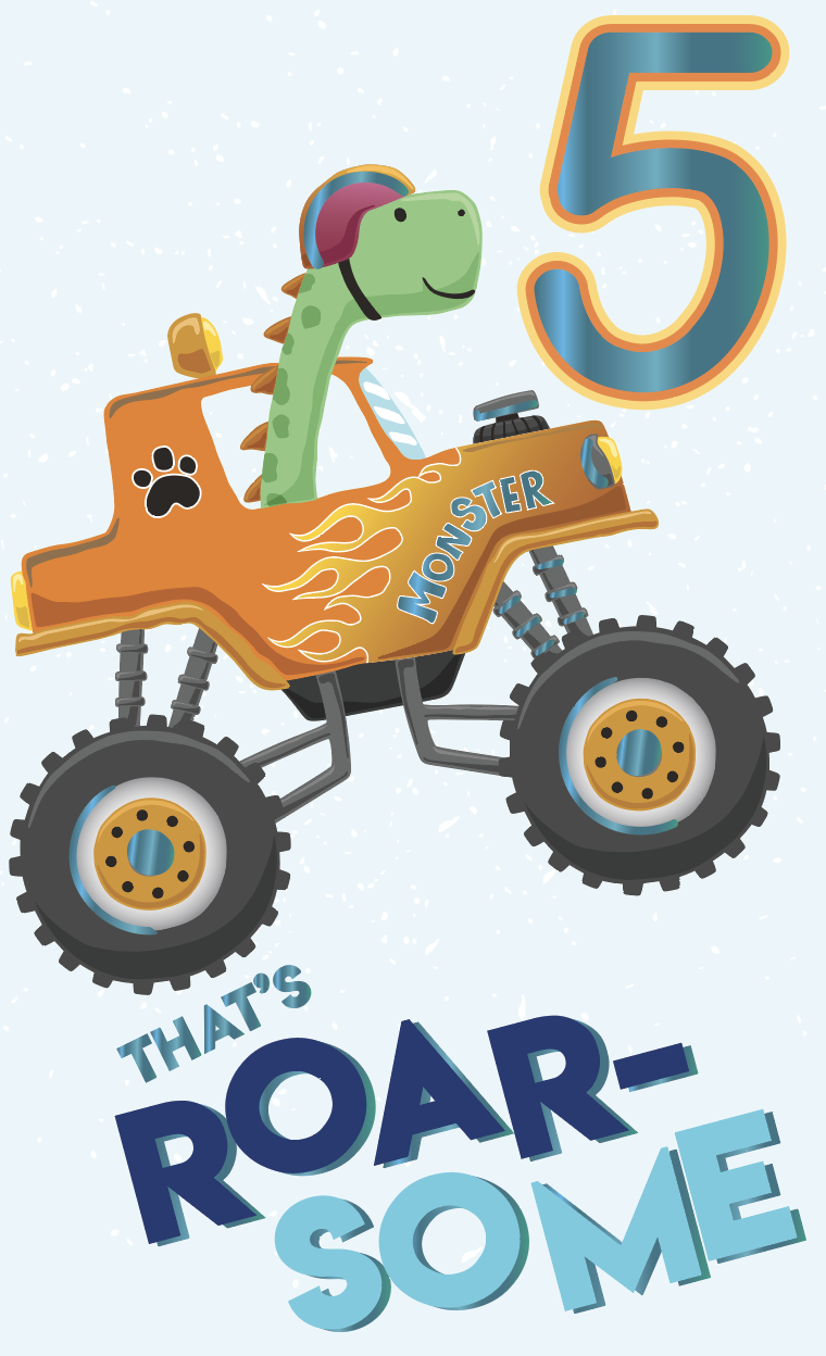 Urban Card | Happy Birthday Boy - That's Roarsome