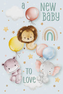 A New baby To Love - Card