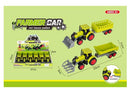 Friction Farm Tractor & Trailer (2 asst)