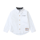Cracked Soda | Baby Boy Kingston White Detailed Shirt