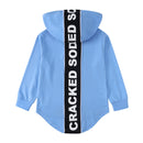 Cracked Soda | Darcey Detailed Back Hoodie Top