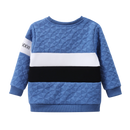 Cracked Soda | Oscar Textured Crew - Blue