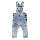 Cracked Soda | JJ Essential Denim Overalls - Blue