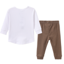 Cracked Soda Charlie Detail Tee & Legging Set Coco 000-2