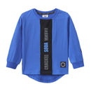 Cracked Soda | Harlan L/S Tee-Electric Blue