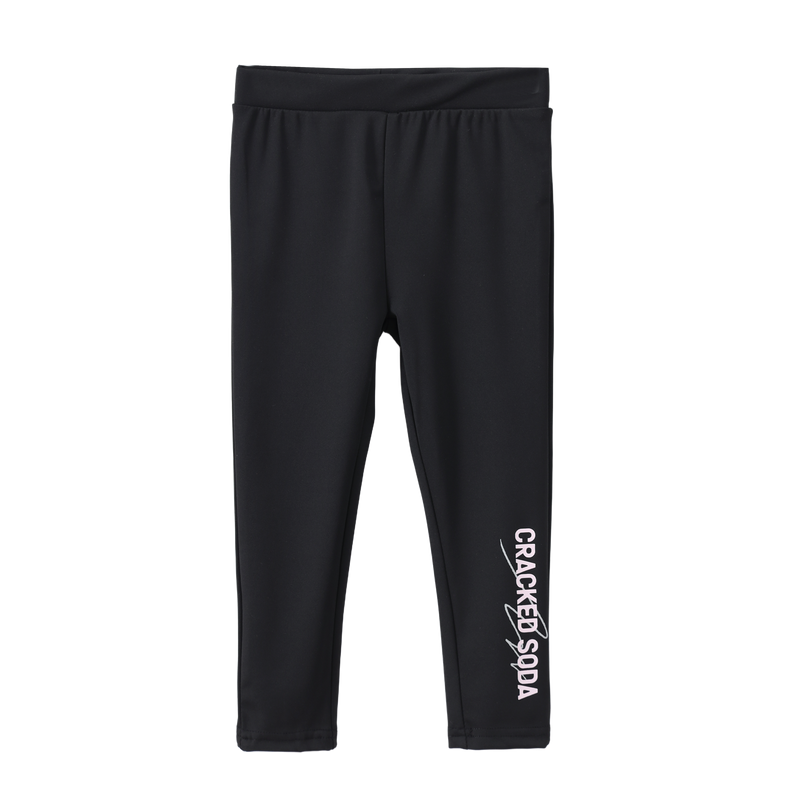 Cracked Soda | Legging Black-Kids