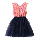 Cracked Soda | Summer Flower straight Tutu - Navy