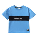 Cracked Soda Ezra Multi Tee Blue 3-8