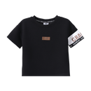 Cracked Soda | Dash Detailed Tee - Black
