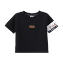 Cracked Soda | Dash Detailed Tee - Black