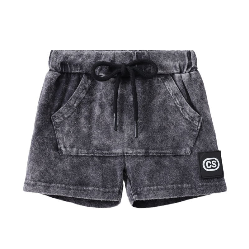 Cracked Soda |  Mateo Pocket Short washed grey 000-2