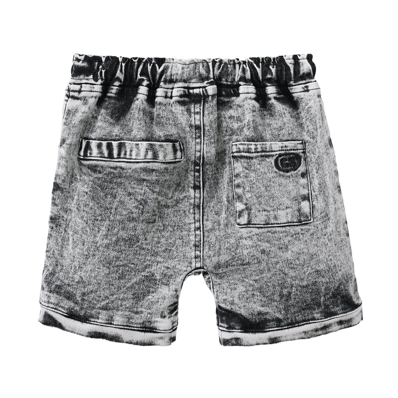 Cracked Soda Mason Denim Grey Shorts