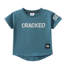 Jet Cracked Soda Tee - Teal