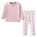 Cracked Soda | Blossom crew & Pant Print set - Grape