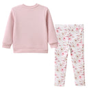 Cracked Soda | Blossom crew & Pant Print set - Grape