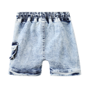 Cracked Soda Jax Detailed Denim Short blue 3-8
