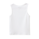 Cracked Soda | Stella Ribbed Tank - White