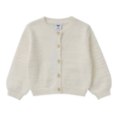 Cracked soda |  Tilli Soft Fluffy Knit Cardigan - White