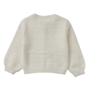 Cracked soda |  Tilli Soft Fluffy Knit Cardigan - White