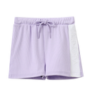 Cracked Soda | Wisteria  Ribbed Shorts -Purple