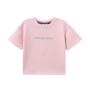 Cracked Soda | Tessa Panel Back Tee Pink 3-8