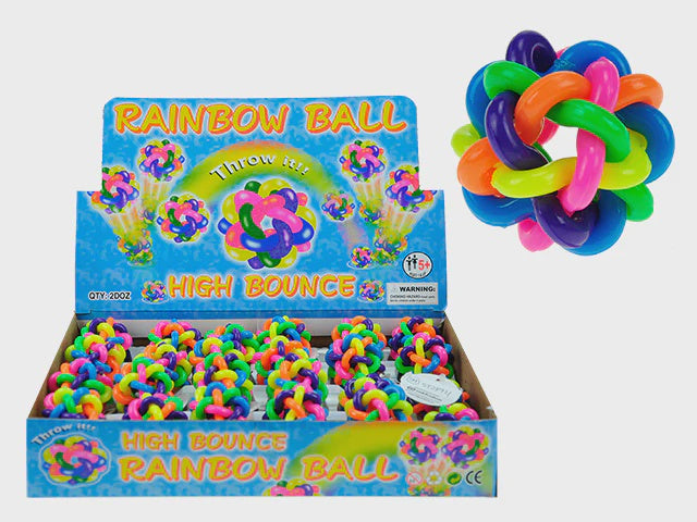 45MM Rainbow Twist Ball