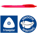 Ball Pen Staedtler Triangular Medium 1.0mm Assorted Pack of 8