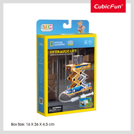 National Geographic | Cubic Fun 3D Puzzle - Hydrolic Lift