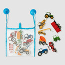 Tractor Ted | Farm Machines Bath Stickers