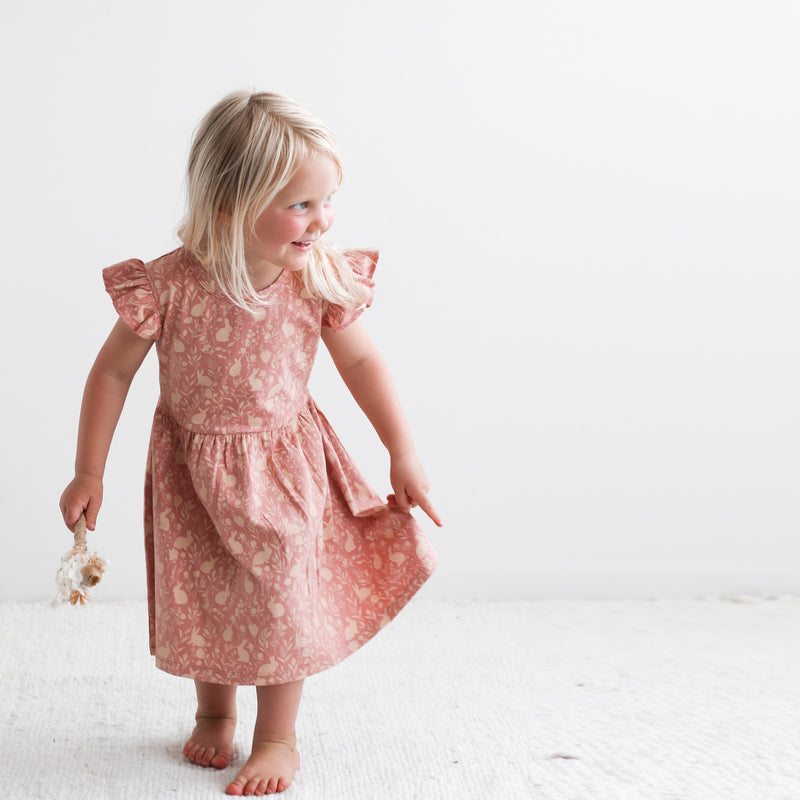 Burrow & Be | Mead-Doe Flutter Dress