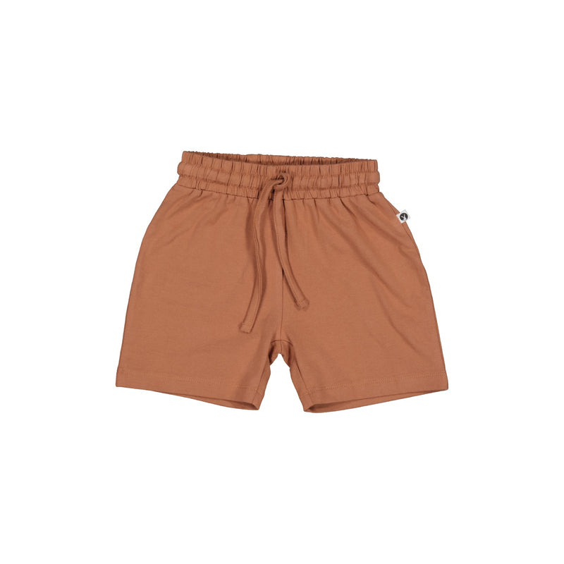 Burrow & Be | Boys Tan Leo Shorts