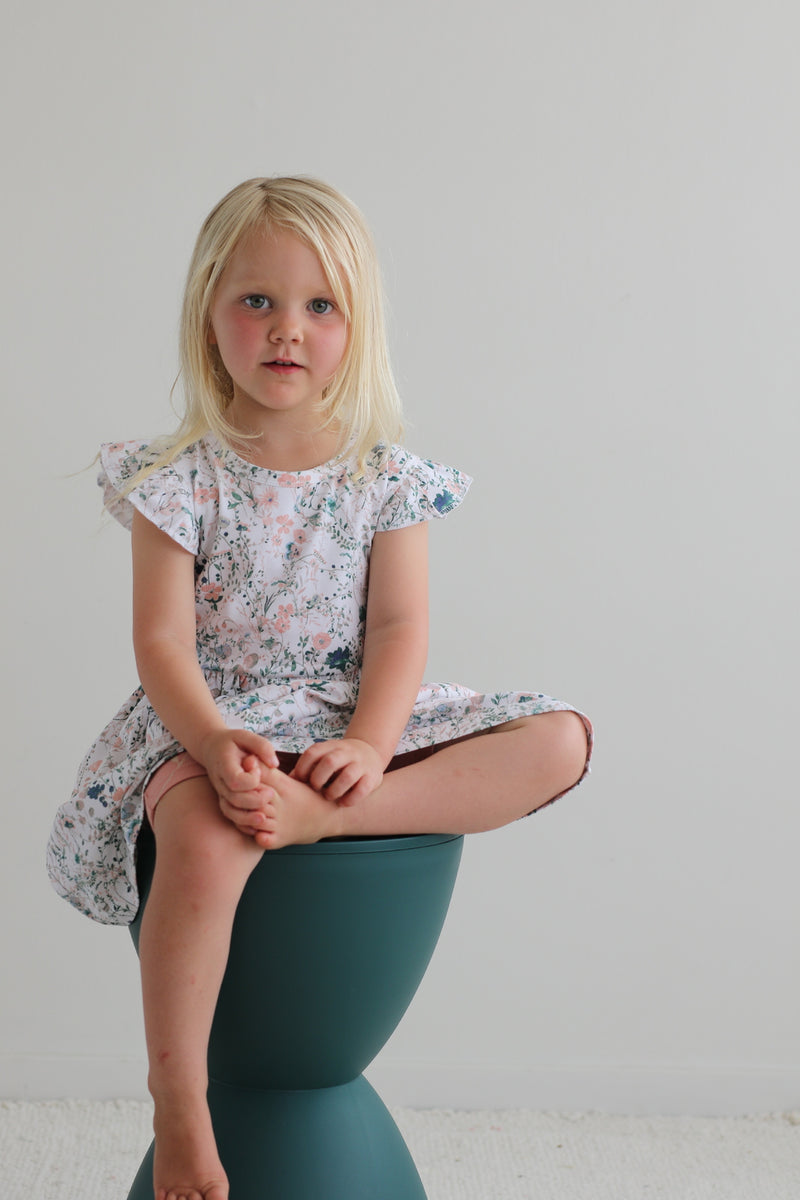 Burrow & Be | Wildflower Flutter Dress