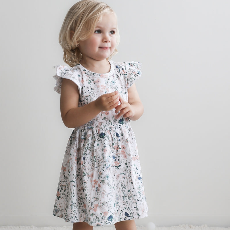 Burrow & Be | Wildflower Flutter Dress