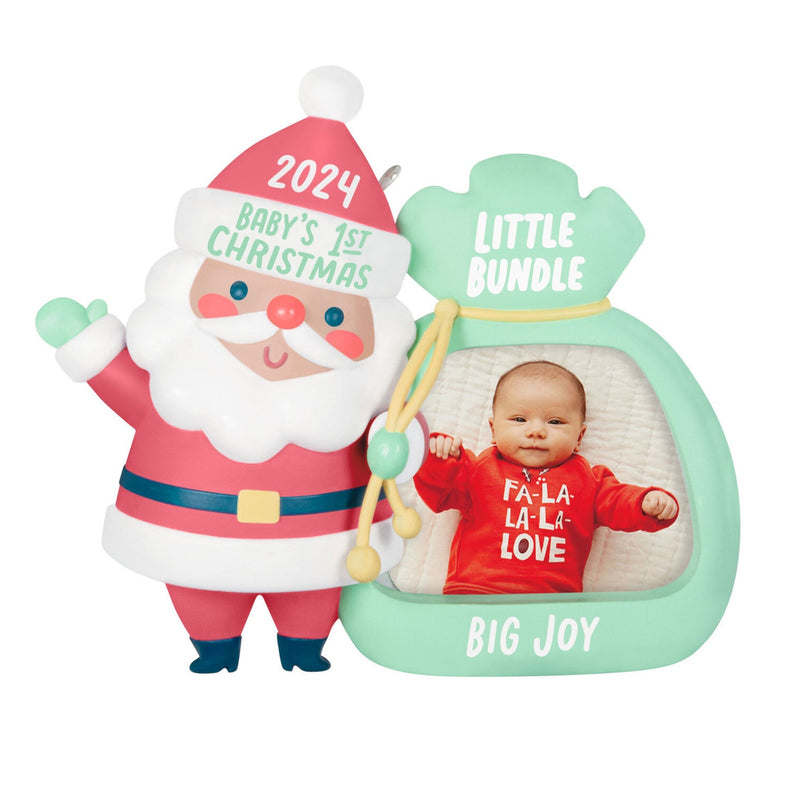 Hallmark | Little Bundle Big Joy 2024 Photo Frame Ornament