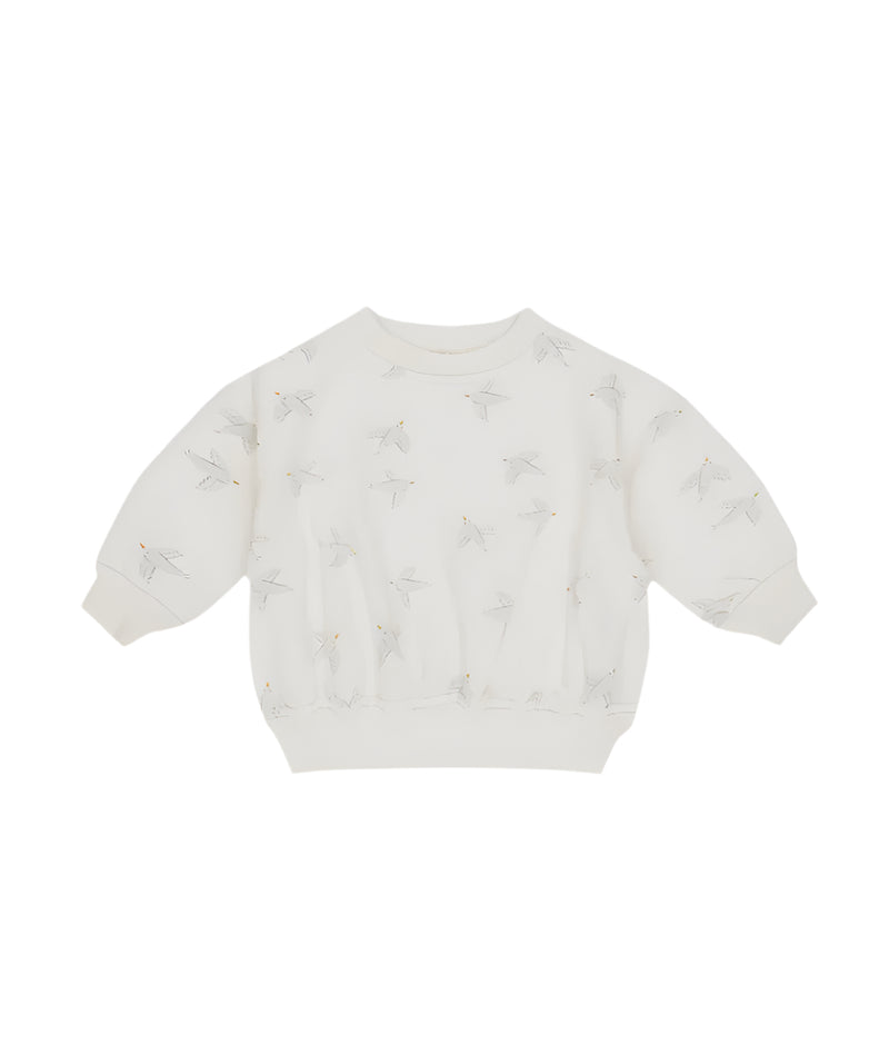 Quincy Mae | Relaxed Sweatshirt - Birds