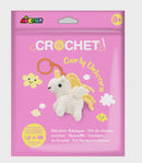 Avenir Crochet Keychain -Curly Unicorn