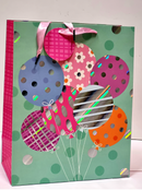 Artwrap Large Balloons Juv Girl Gift Bag