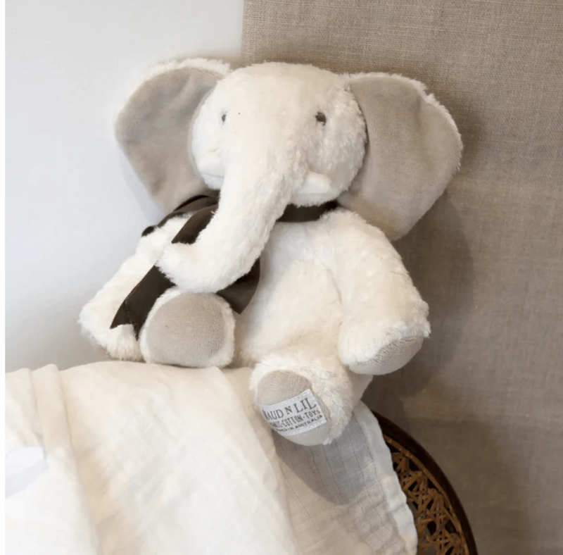 Muad n Lil | Fluffy Nellie Elephant Gift Boxed