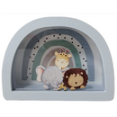 Baby's Wooden Money Box - Pink or Blue