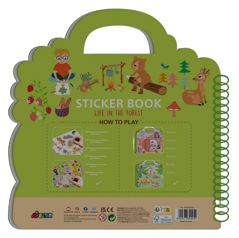 Avenir | Sticker Book Forest