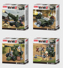 Sluban WW2 4 into 1 Assorted Designs