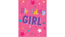 "Birthday Girl" Tag Birthday Card