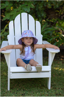 Sundaise | Dahlia Flowers Legion Wide Brim hat