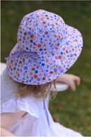 Sundaise | Dahlia Flowers Legion Wide Brim hat