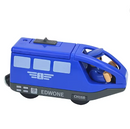 Edwone Wooden Track Magnetic Electric  Train