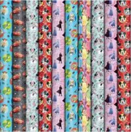 Gift Wrap -  Tall Wrapping Roll ( Pick Up Only )- Disney